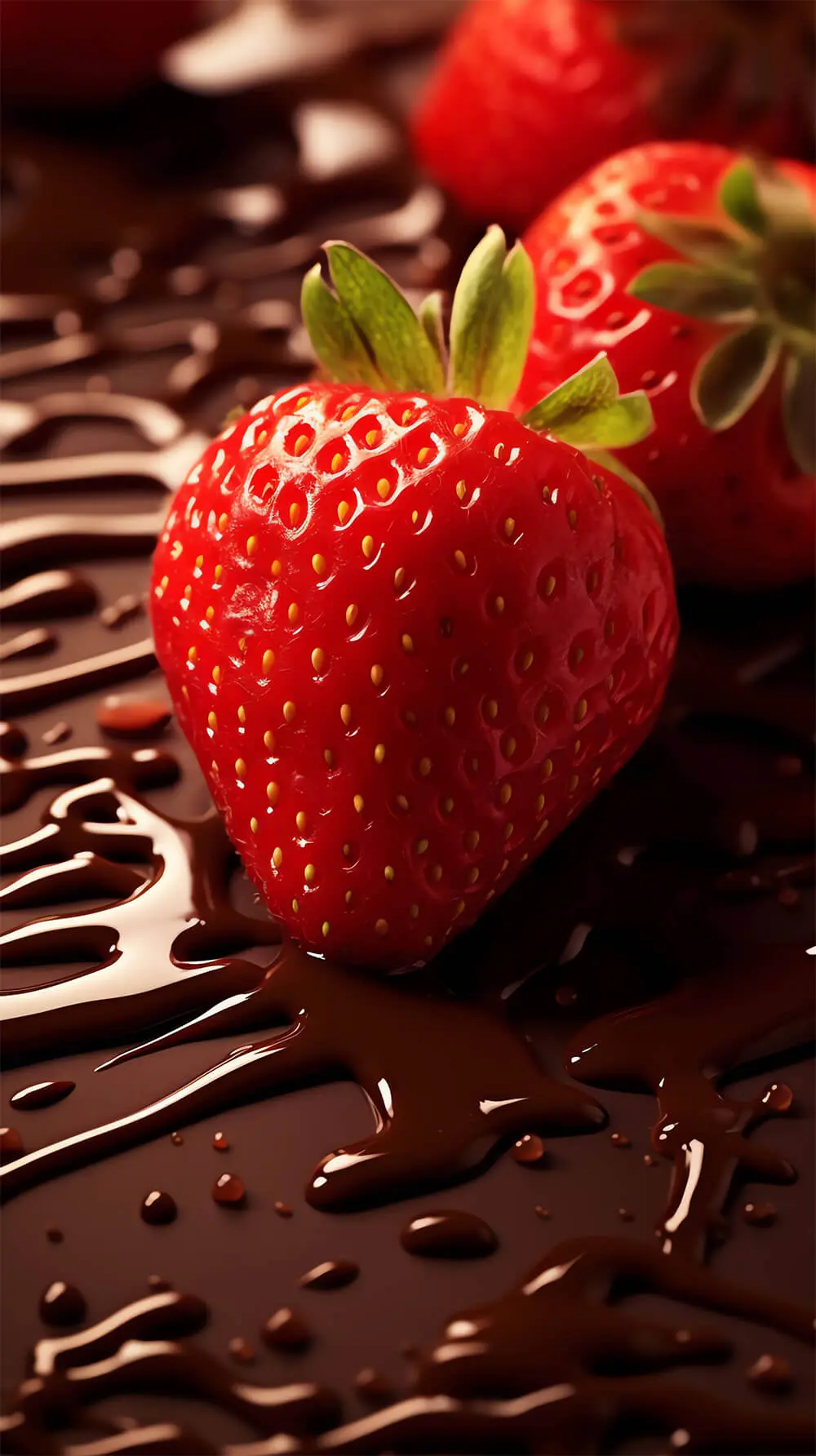 Fresas con chocolate